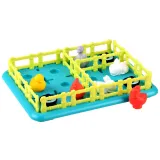 Zbliżenie na realistyczne figurki zwierzątek z gry Wesoła farma