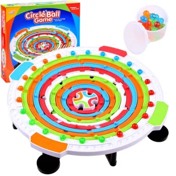 Gra logiczna obrotowa ruletka strategia GR0511 na białym tle