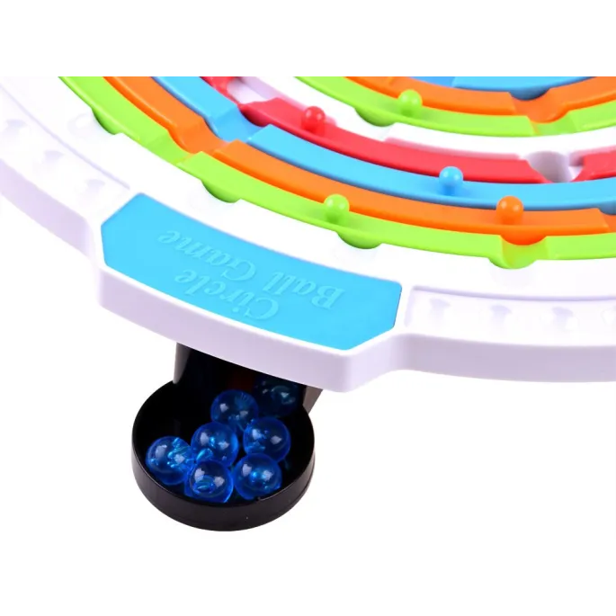 Biały okrąg-pułapka widoczny na planszy gry logicznej ruletka