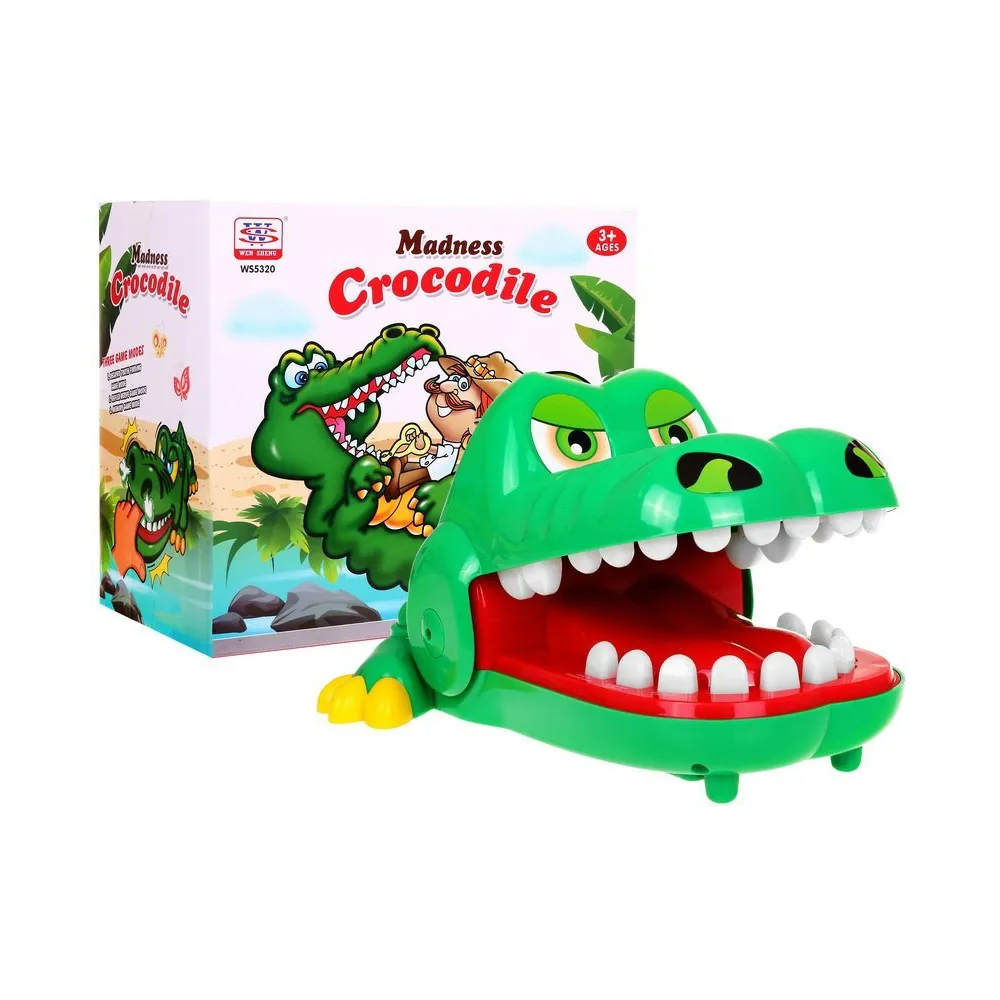 interaktywna zabawka krokodyl u dentysty dla dzieci