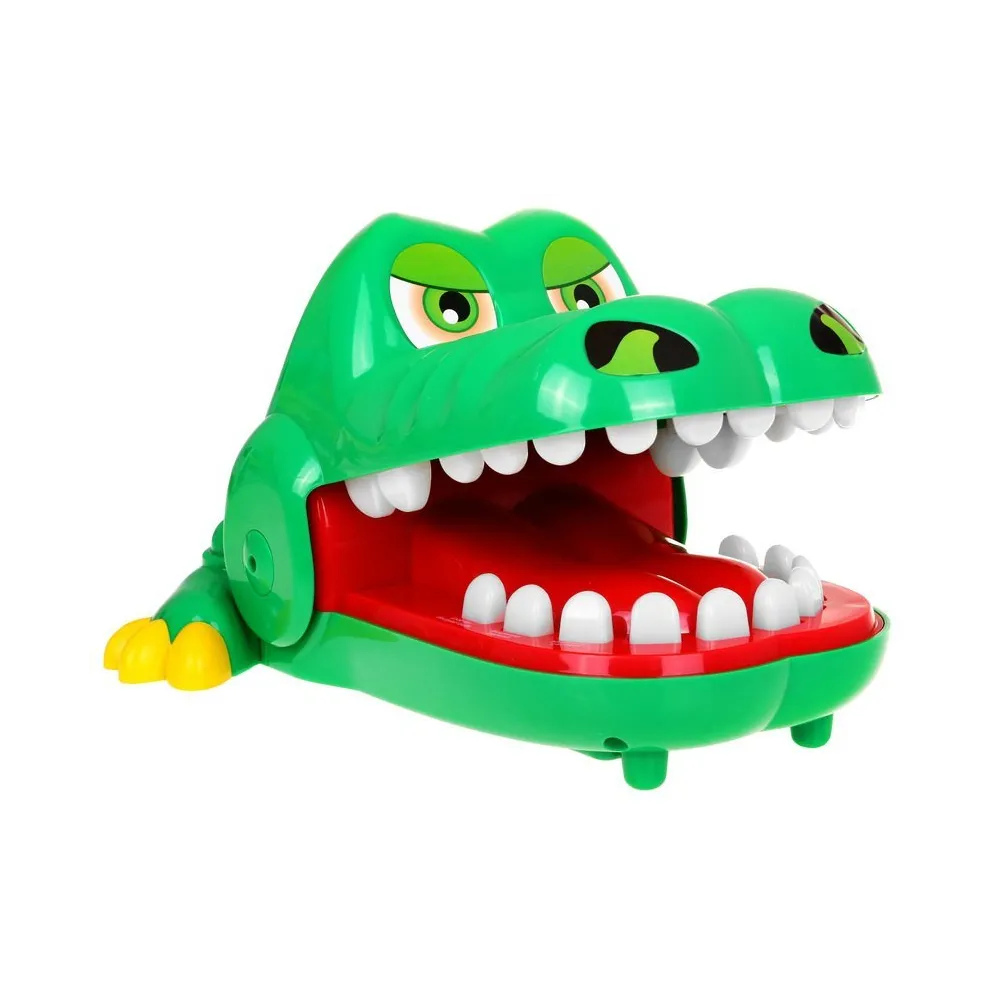 opakowanie wraz z figurką krokodyla do gry zręcznościowej