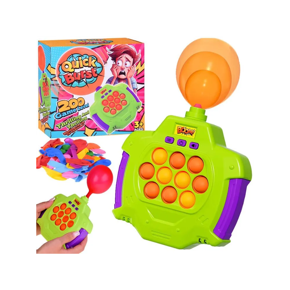 Gra zręcznościowa bąbelkowa na białym tle