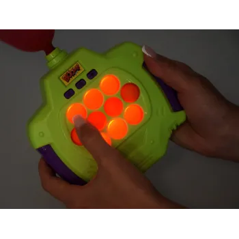 Szczegółowy widok przycisków do nadmuchiwania balonu