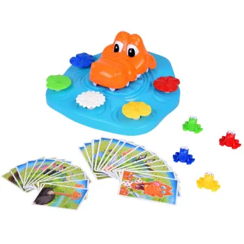 Gra Zręcznościowa Głodny Krokodyl i Uciekające Żabki Emocji Moc GR0683