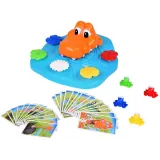 zbliżenie na kolorowe żabki używane w grze emocji moc