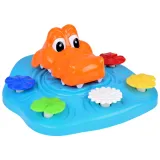 główny element gry głodny krokodyl widoczny z przodu