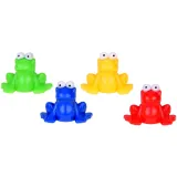 plansza do gry z żabkami i krokodylem w pełnej aranżacji