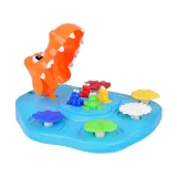 barwne pudełko zestawu gry głodny krokodyl i żabki