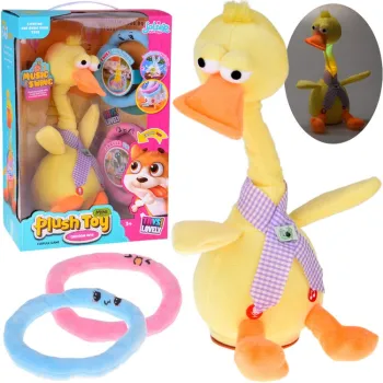 Gra zręcznościowa RINGO z ruchomą kaczką na kolorowym tle