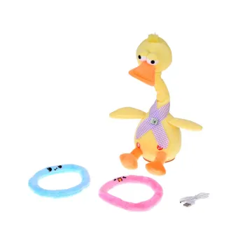 Gra zręcznościowa RINGO rzut obręczą ruchomy cel świecąca kaczka ZA5679