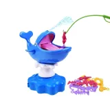 zbliżenie na mechanizm wyławiania skarbów z paszczy wieloryba