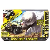 zestaw hasbro tonka boulder escape podczas zabawy z dziećmi