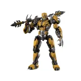 zbliżenie na szczegółową twarz figurki Cheetor