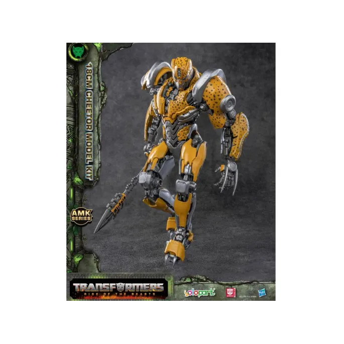 optymalna ekspozycja figurki Cheetor na półce kolekcjonerskiej