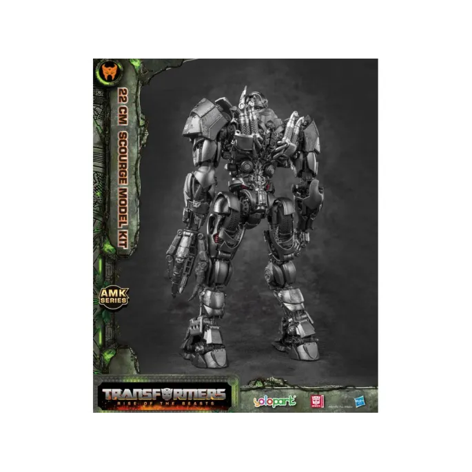 Instrukcja i części zestawu składanej figurki Scourge