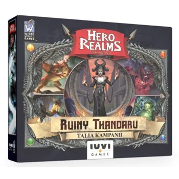 Hero Realms: Ruiny Thandaru – widok pudełka dodatku do gry karcianej