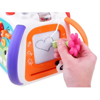 obracane kołowrotki z zębatkami i zwierzątkami