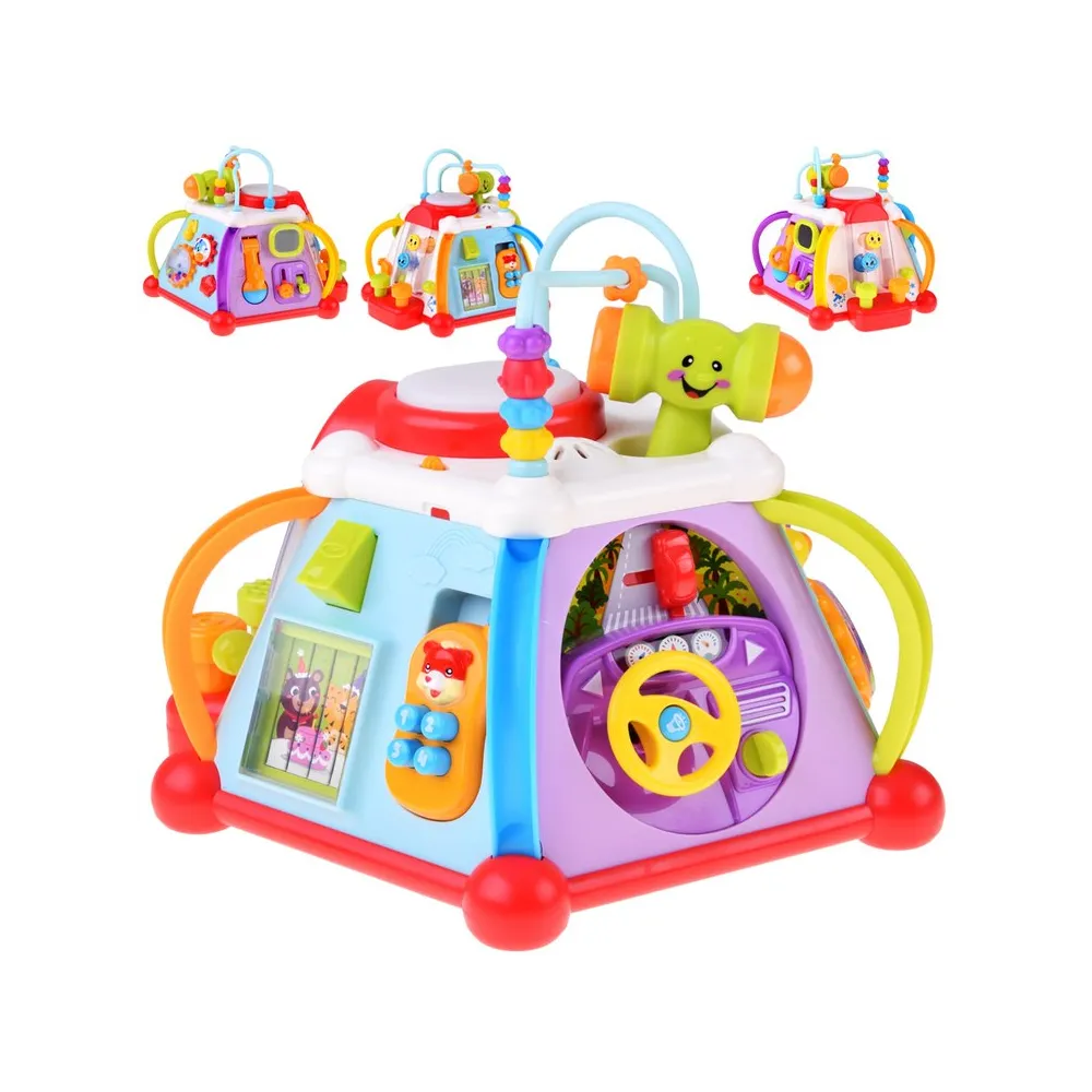 Hola Interaktywna Multikostka edukacyjna ZA3909 widok z przodu