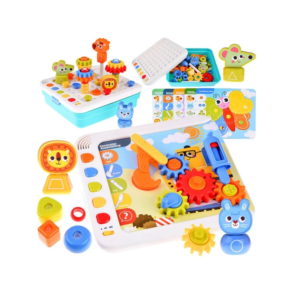 interaktywny panel edukacyjny dla dzieci z wymiennymi kartami