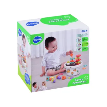 elementy zestawu hola rozłożone do zabawy na stole