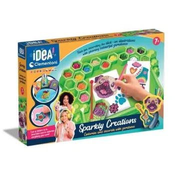 Zestaw Idea Art Laboratorium z kolorowymi kamykami do tworzenia naklejek 3D