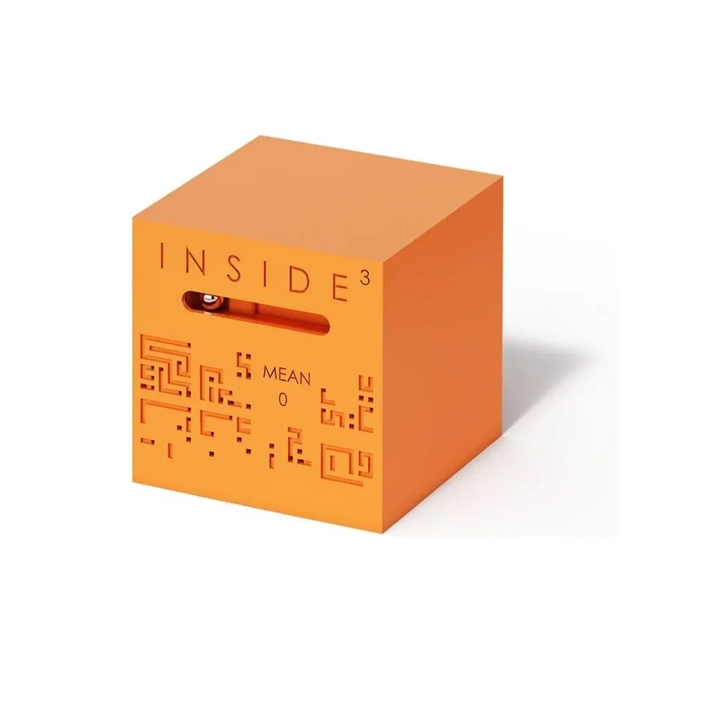 trójwymiarowa łamigłówka Inside 3 Mean 0 IUVI Games z pochłoniętą kulką