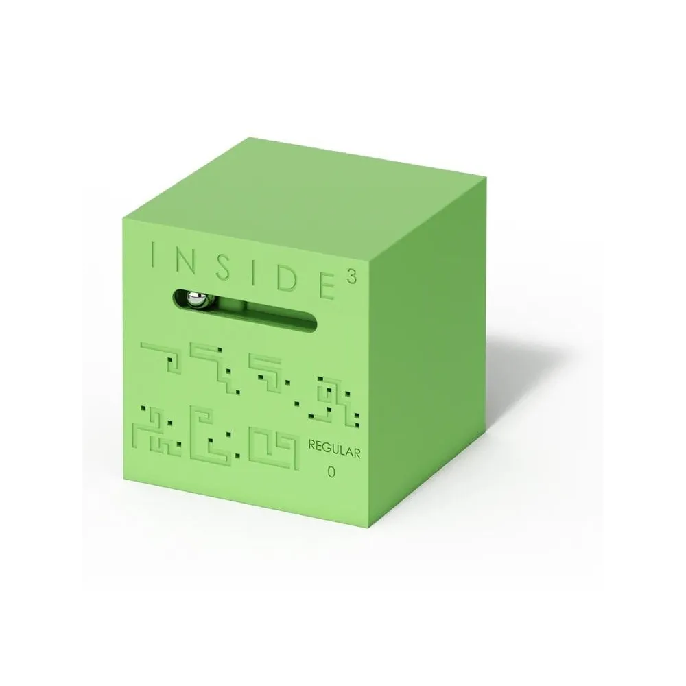 kostka Inside 3 Regular 0 z ukrytym labiryntem do rozwiązywania