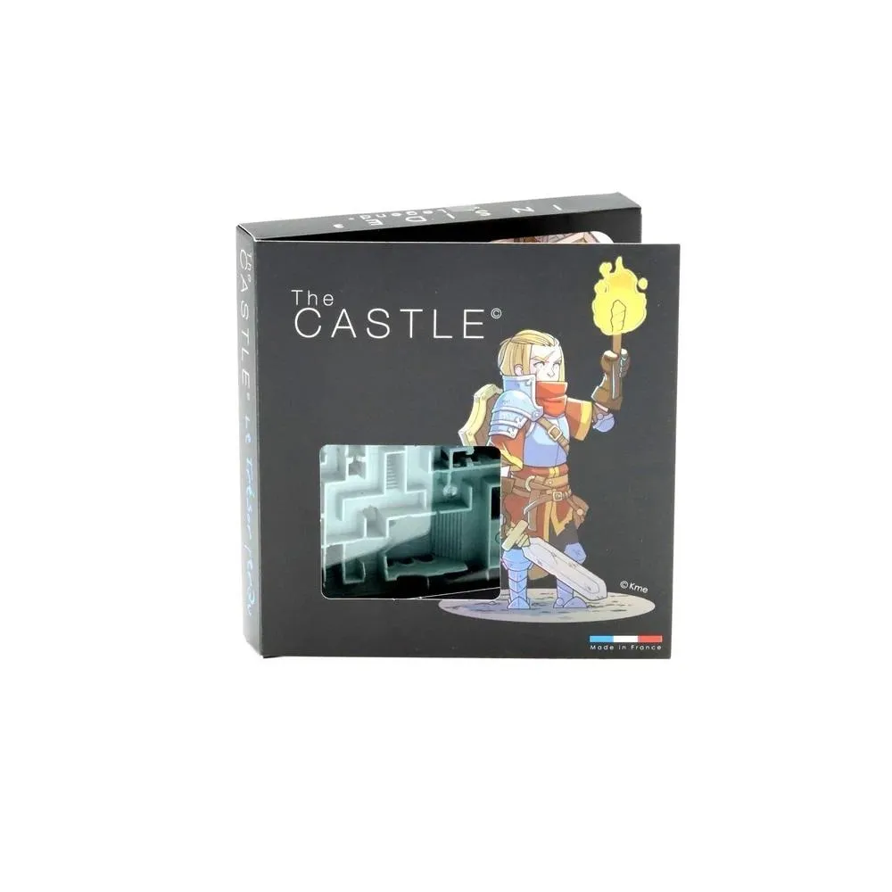 Opakowanie gry Inside 3 The Castel IUVI Games z motywem średniowiecznego zamku