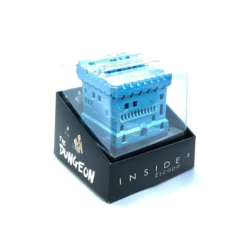 kostka Inside 3 The Dungeon IUVI Games z widocznym labiryntem i kulkami