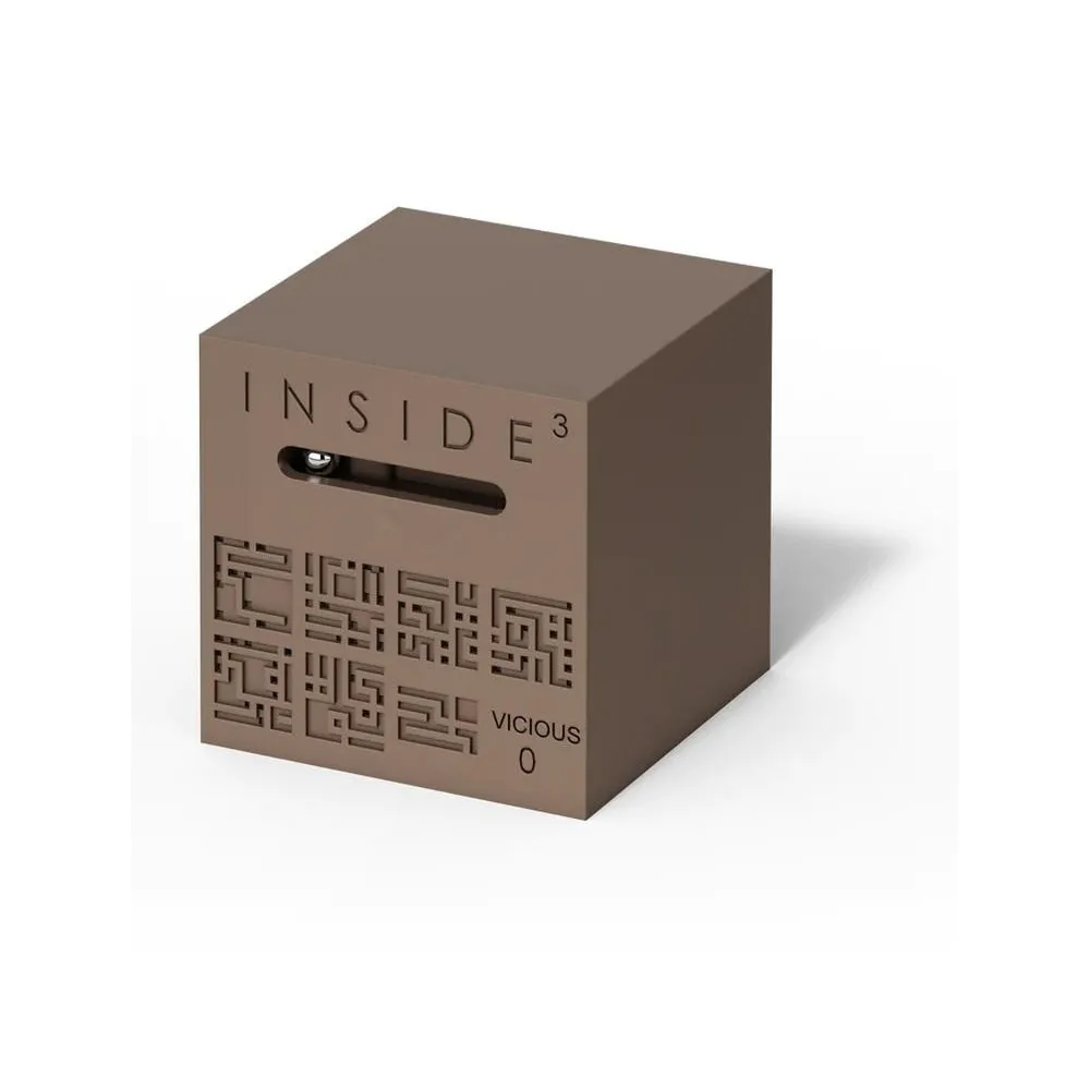 Trójwymiarowa kostka Inside 3 Vicious 0 z zamkniętym labiryntem