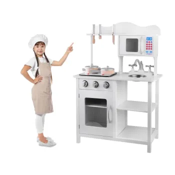 otwarta szafka z półką do przechowywania naczyń w kuchni dziecięcej