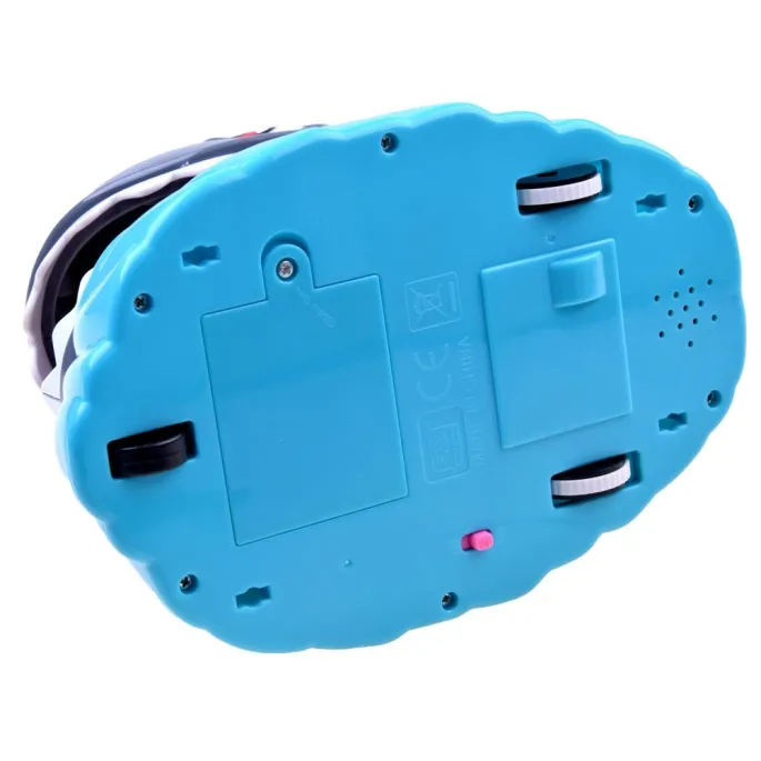 zestaw elementów gry: rekin, rybki i karty