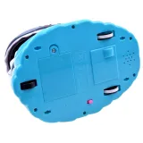 zestaw elementów gry: rekin, rybki i karty