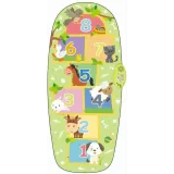 interaktywna mata edukacyjna z kolorowymi polami do gry w klasy