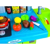 zbliżenie na panel dotykowy z dźwiękami i muzyką w kuchni dla dzieci