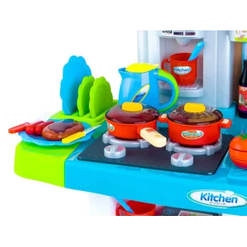 dziecięca kuchnia z piekarnikiem oraz lodówką do zabawy