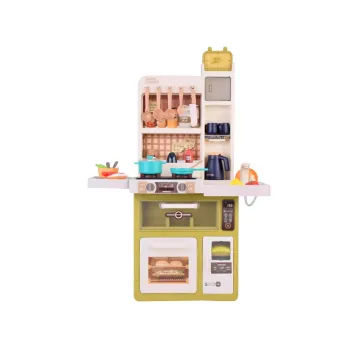 Interaktywna Kuchnia Lodówka Kran Zmywarka Naczynia akcesoria 55 el ZA5292