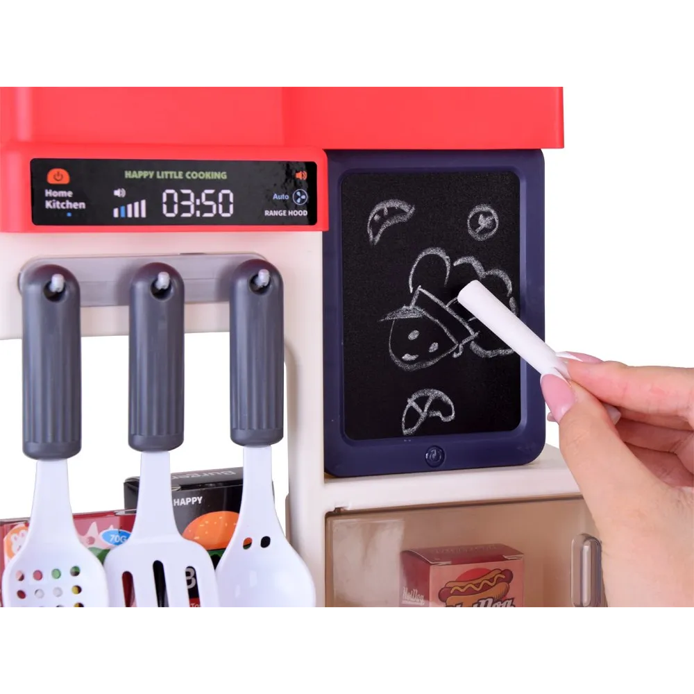 tarcza zegara z ruchomymi wskazówkami na górze kuchni