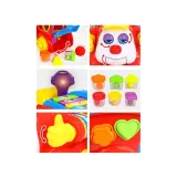 lokomotywa prezentująca efekt świetlny z przodu i z komina