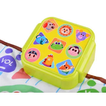 widok całościowy maty z panelem i kolorowymi polami