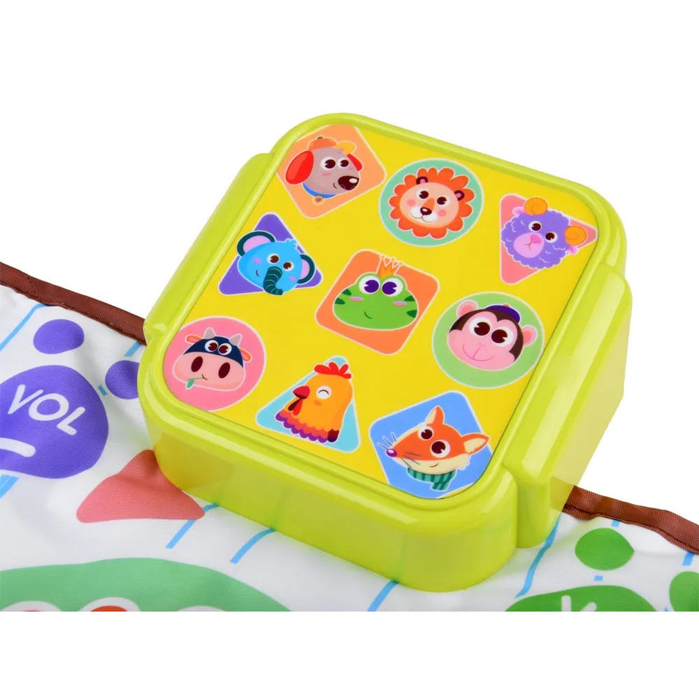 widok całościowy maty z panelem i kolorowymi polami