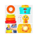 zabawka kaczuszka prezentowana w estetycznym opakowaniu