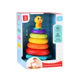 kompaktowa zabawka kaczuszka gotowa do zabawy na domowym tle