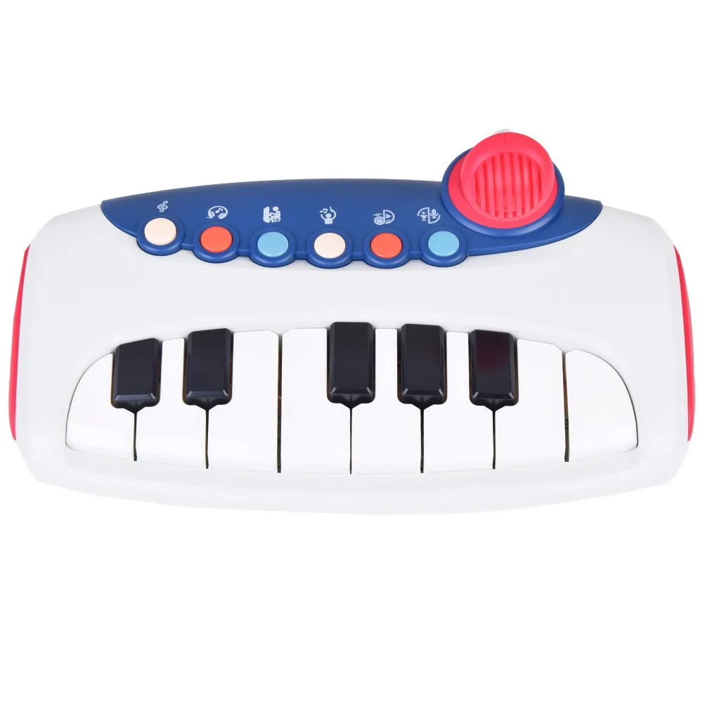 widok pastelowych klawiszy pianinka z detalem