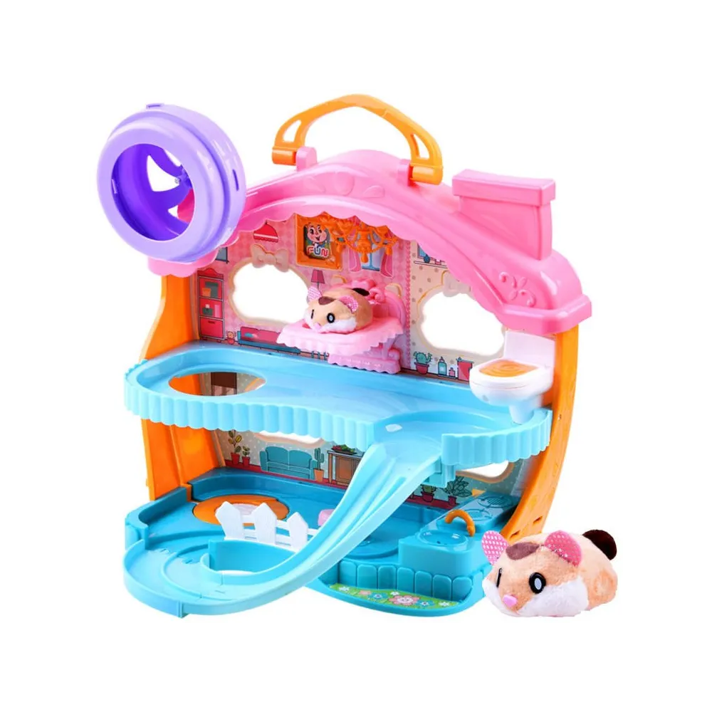 Interaktywny domek dla chomika widok z przodu