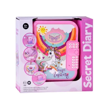 Sekretny pamiętnik z funkcją nagrywania wiadomości głosowych