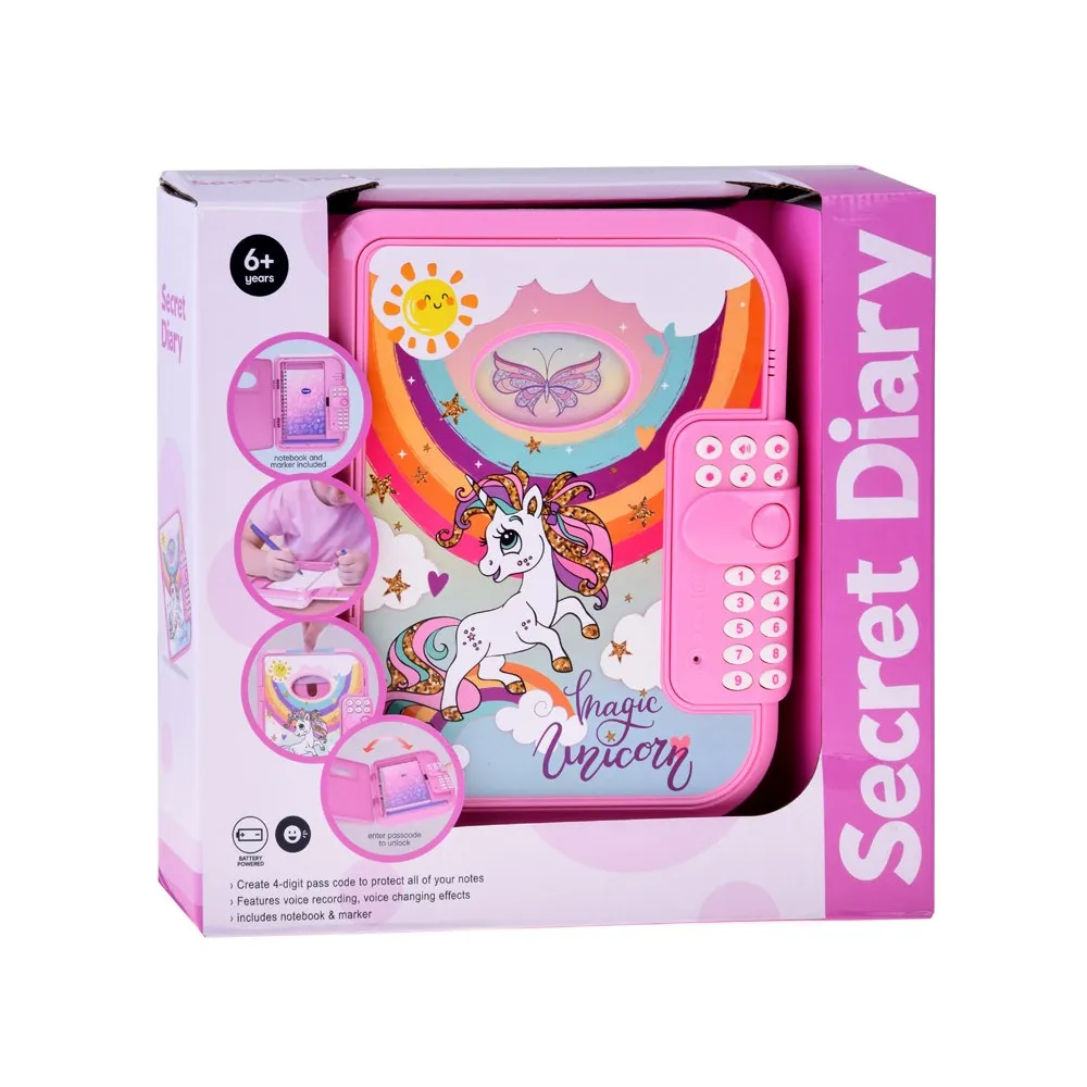 Sekretny pamiętnik z funkcją nagrywania wiadomości głosowych