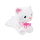 pluszowy kotek akrobata w pozycji do zabawy