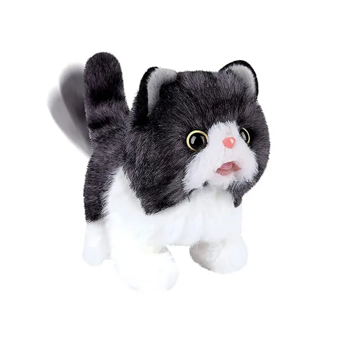 zbliżenie na pyszczek interaktywnego kotka psotka