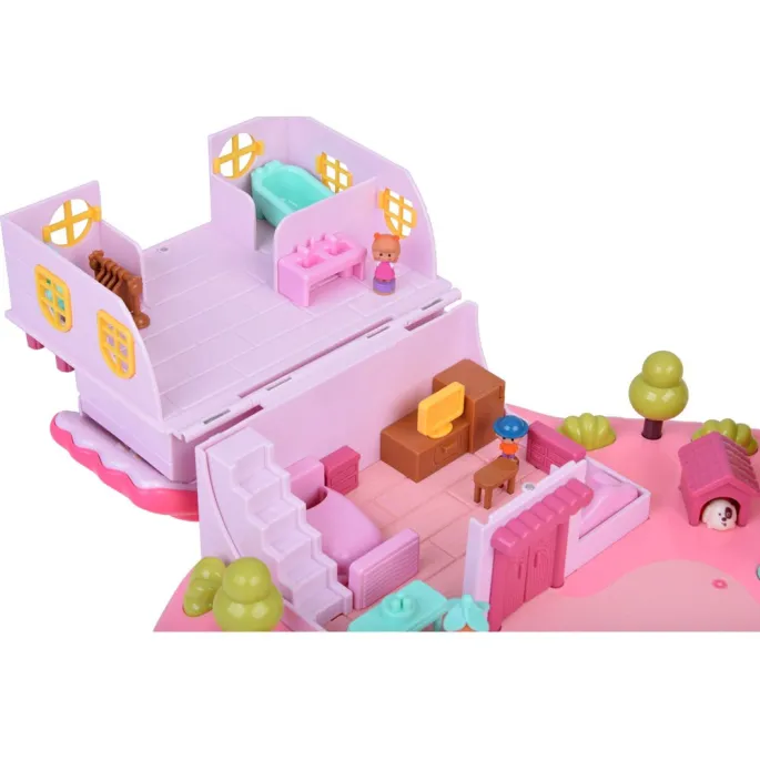 ruchome figurki sterowane magnesem na tafli stawu